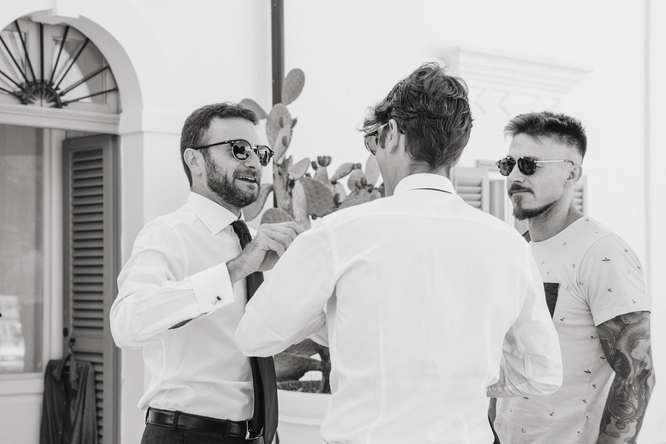 Matrimonio di Marco & Antonella, amici dello sposo