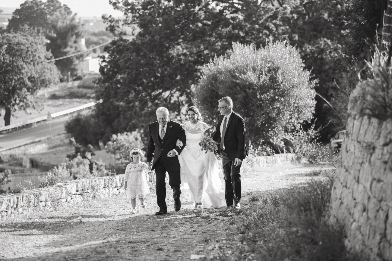 Matrimonio di Marco & Antonella, arriva la sposa