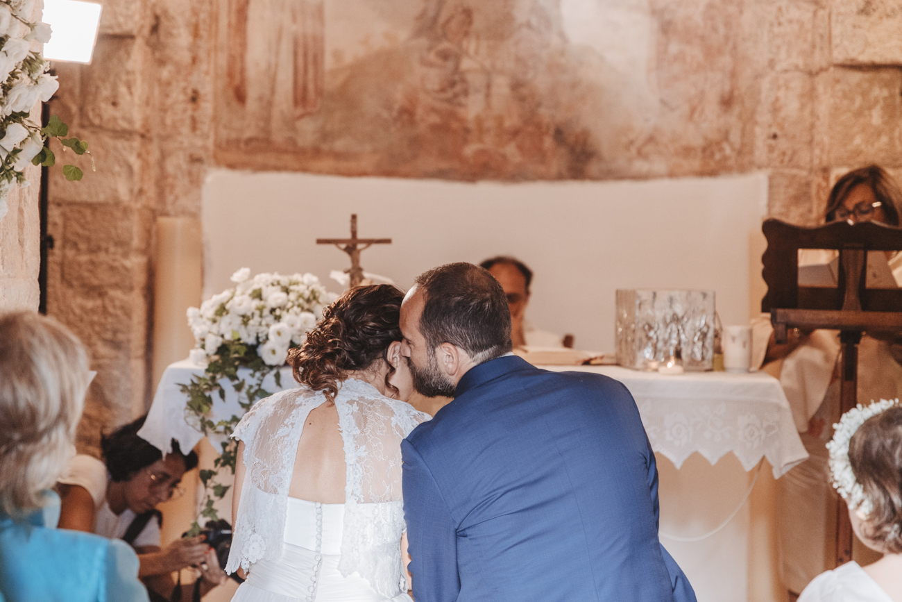 Matrimonio di Marco & Antonella, gli sposi ridono