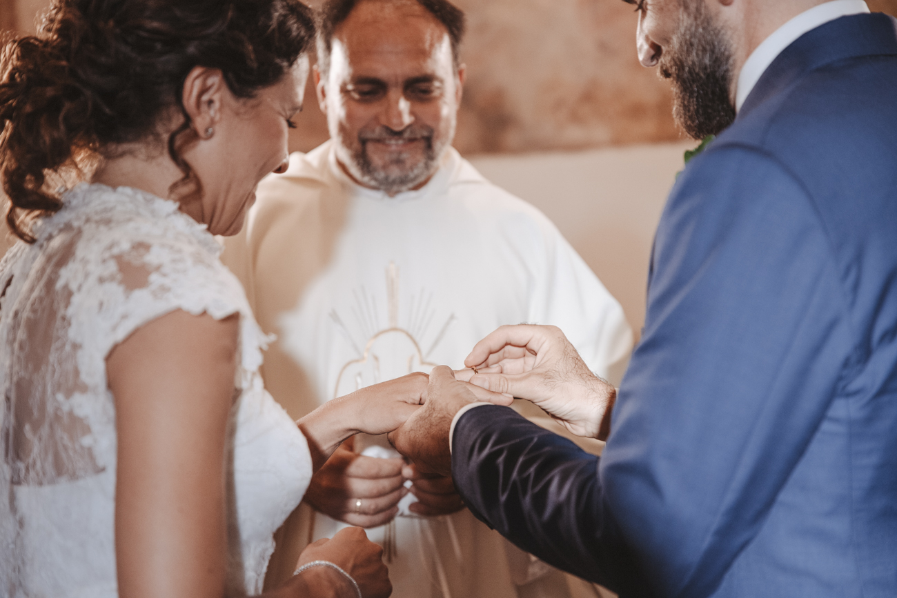 Matrimonio di Marco & Antonella, scambio delle fedi