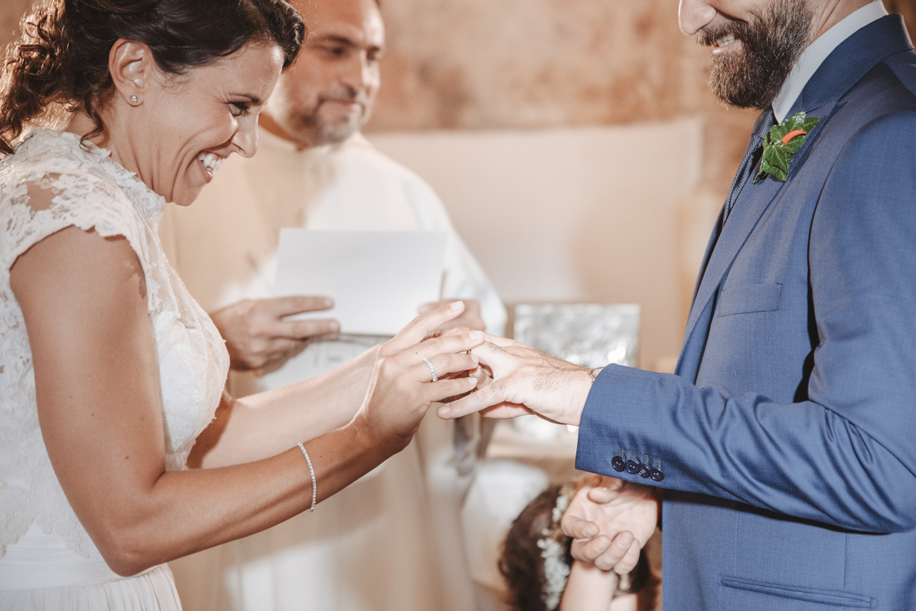 Matrimonio di Marco & Antonella, scambio delle fedi