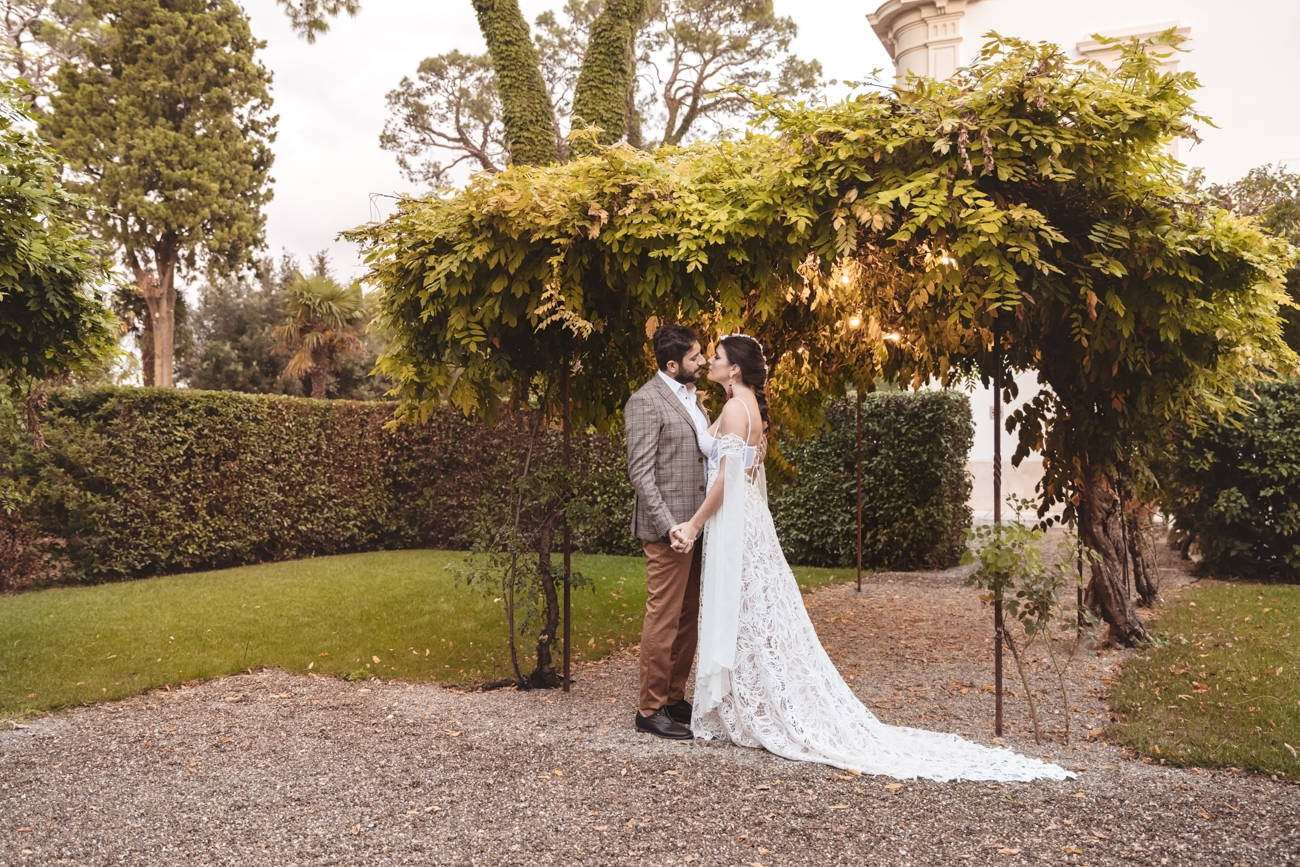 ispirazione per matrimonio autunno, sposi