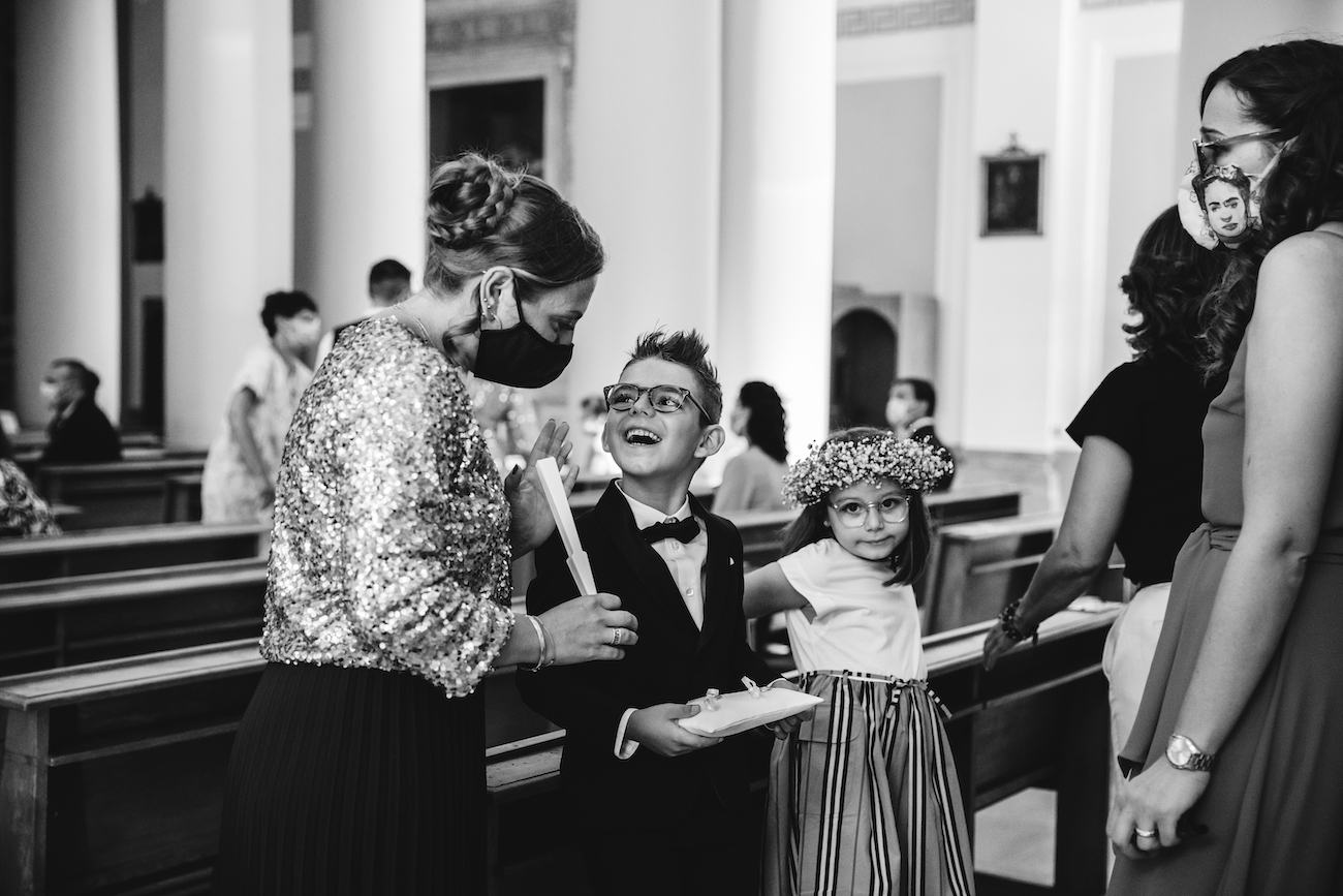 wedding day giovanna e rocco, paggetti