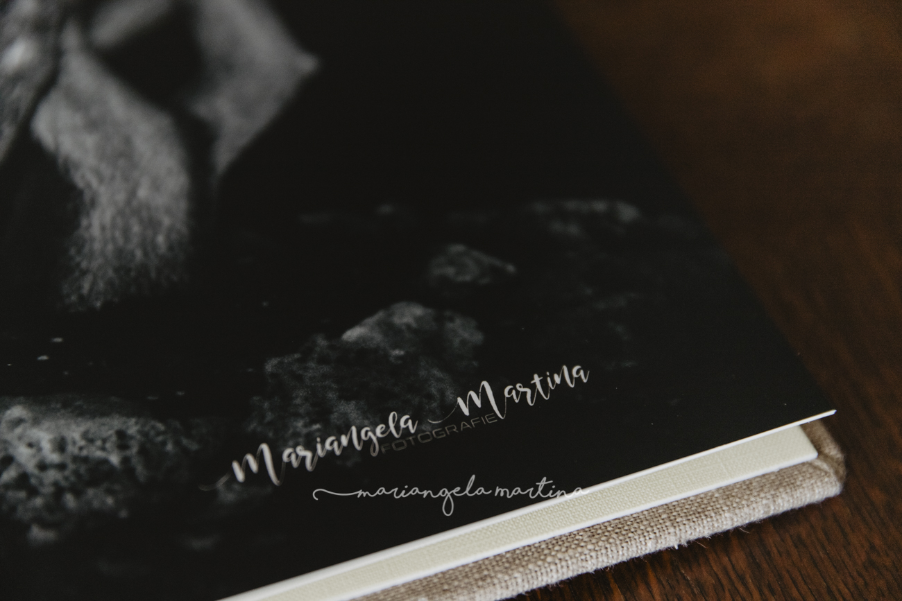impaginato album di nozze