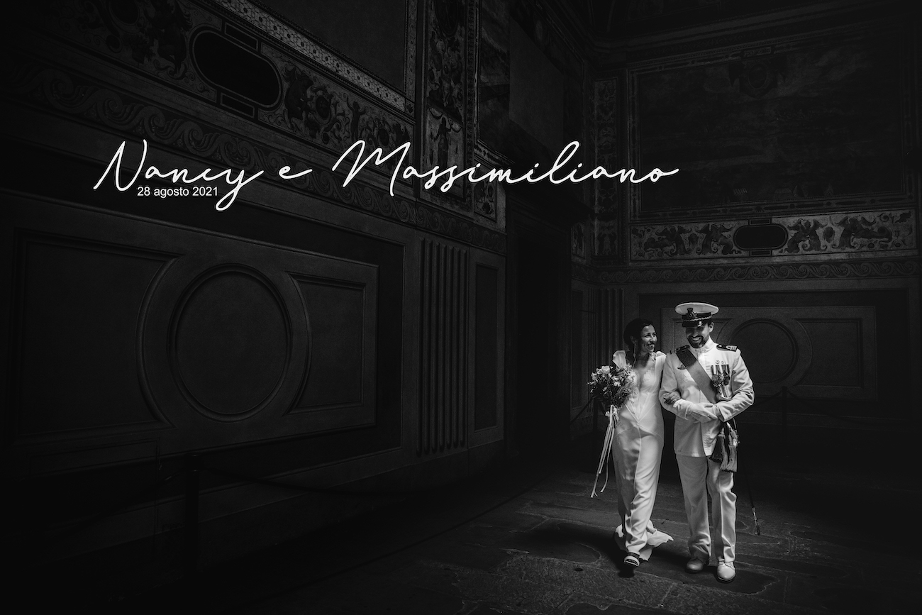 matrimonio a Firenze, Nancy e Massimiliano
