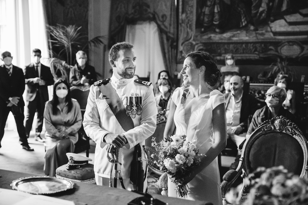 finalmente sposa e sposo insieme