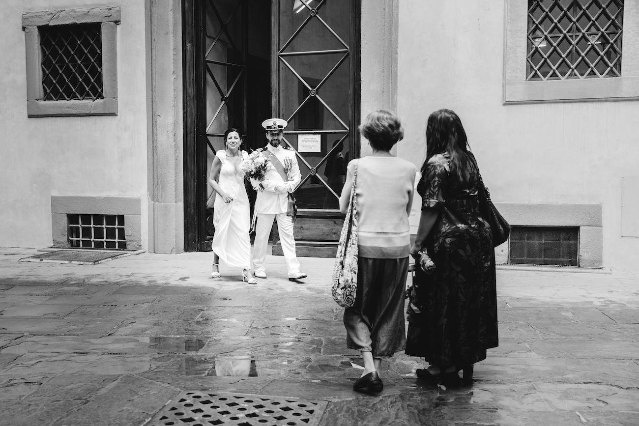 cerimonia matrimoniale finita