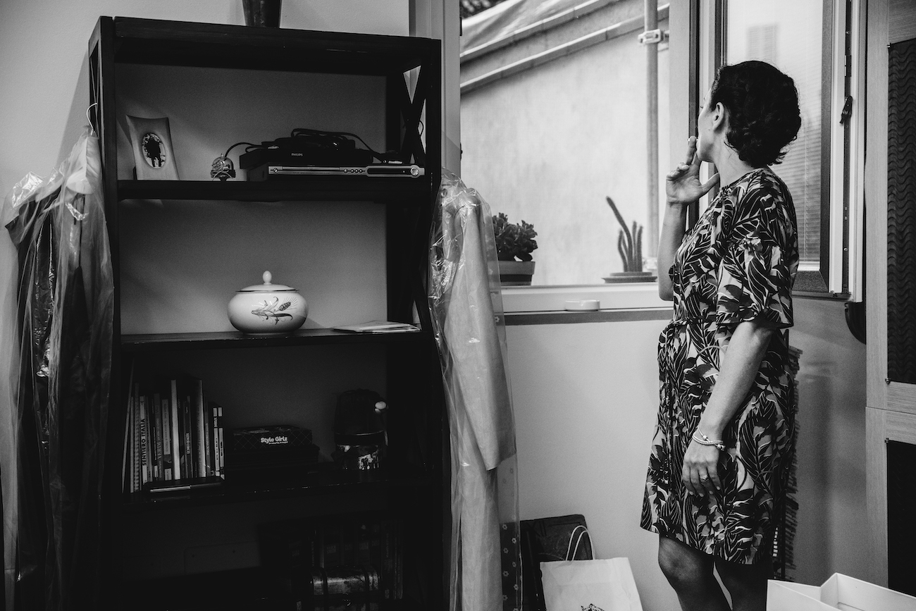 sposa in attesa
