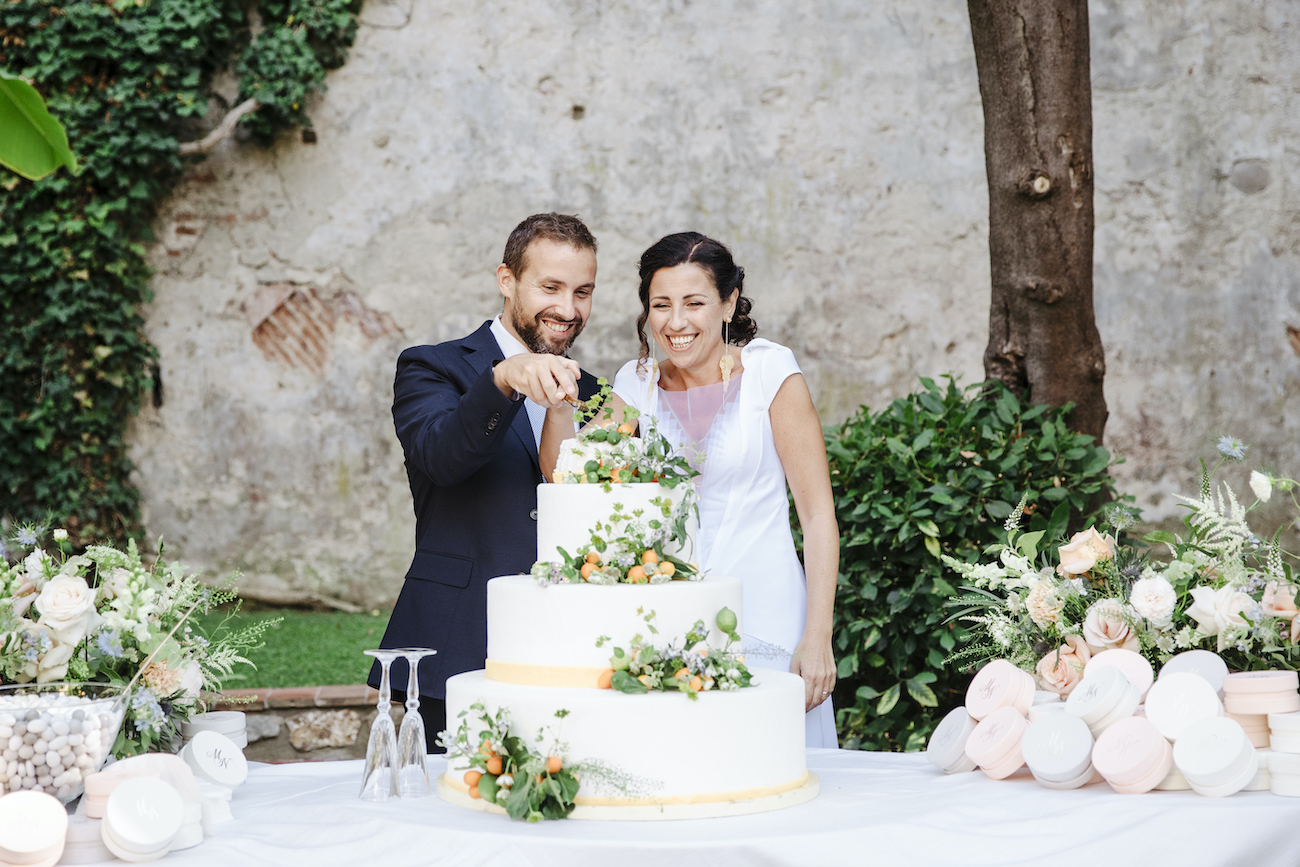 arriva la torta nuziale