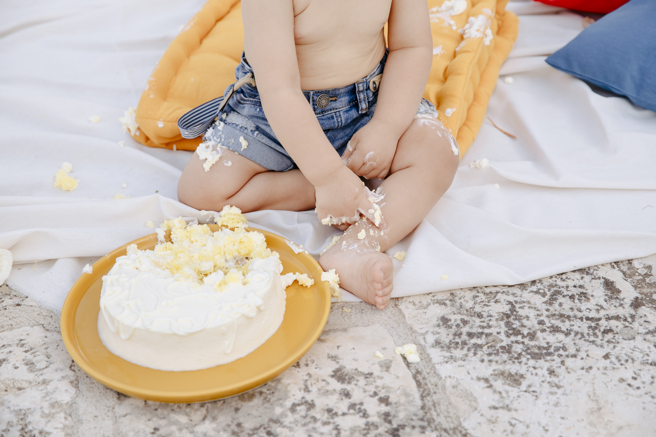 smash cake nicolò, uno